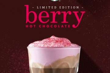 berry hot chocolate starbuck