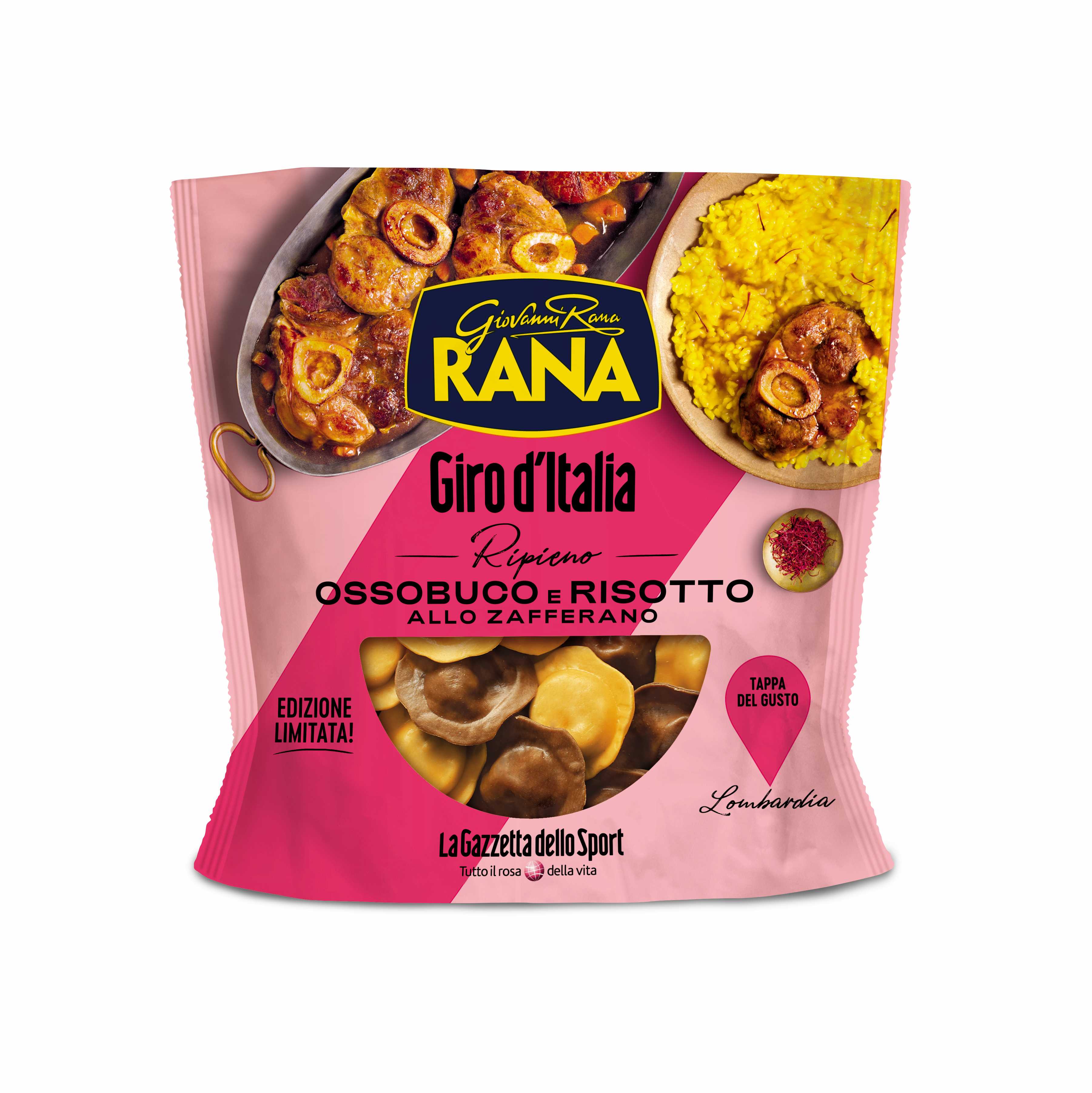RANA IS THE OFFICIAL PASTA OF THE GIRO D'ITALIA 2021 WITH A NEW RANGE ALL IN  PINK - Stylux en