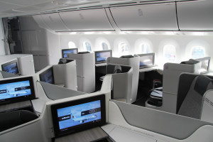 Air Canada's new International Business Class cabin on the 787 Dreamliner (1)