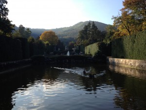 il laghetto dei Giardini di Valsanzibio