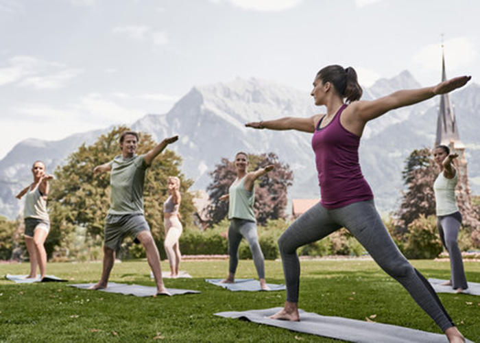 Lezione di yoga