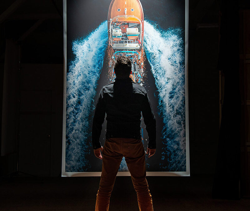 Disintegrating Riva by Fabian Oefner per Bellini Nautica