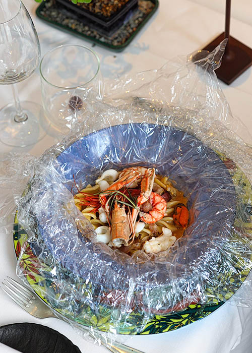 Ristorante La Fornace - pasta con il pesce