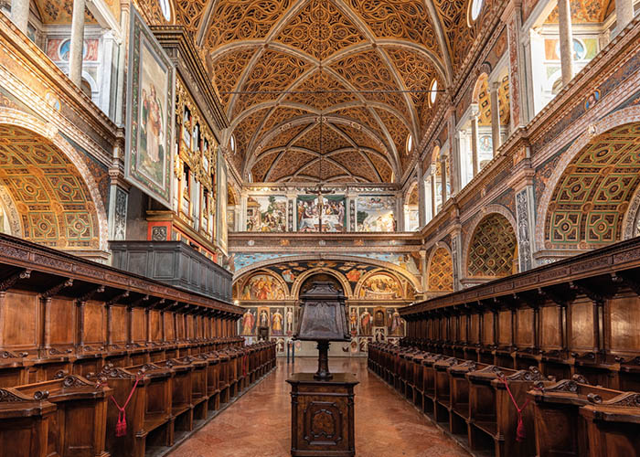 Milano: San Maurizio, aula delle Monache