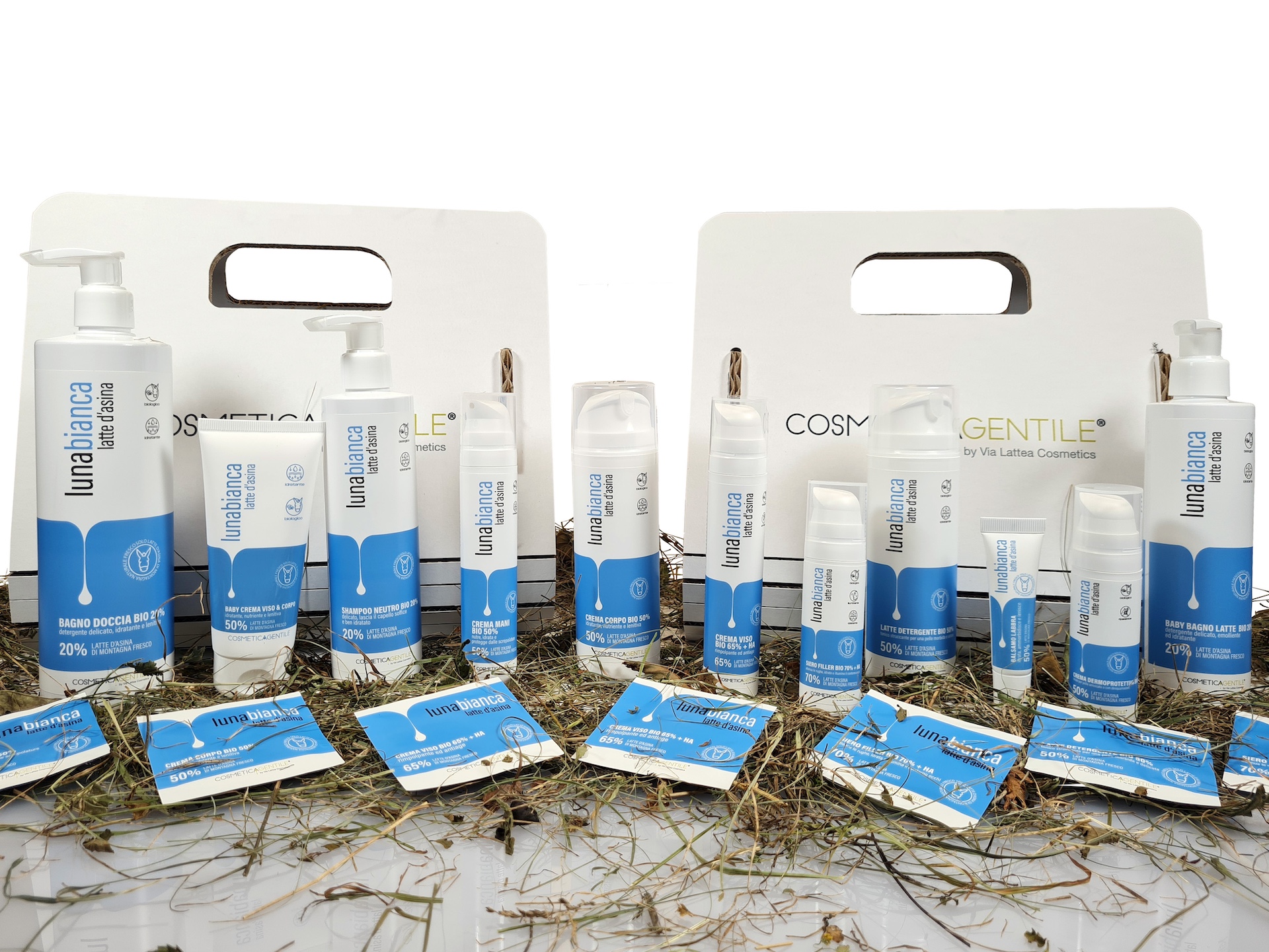 LUNABIANCA, LA LINEA BEAUTY AL LATTE D’ASINA FIRMATA COSMETICA GENTILE